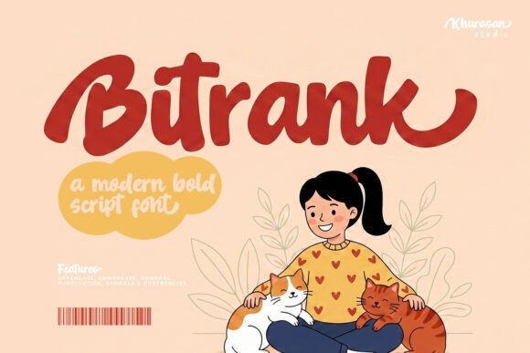 Bitrank: A Natural Script Font for Editorial Design