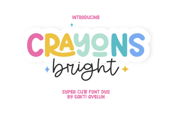 Crayons Bright Font: A Whimsical Brand Upgrade