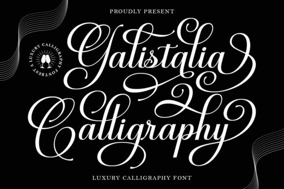Galistalia Calligraphy: A Font for Elegant Branding
