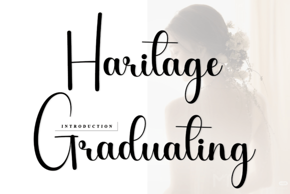Haritage Graduating: A Timeless Script Font for Editors
