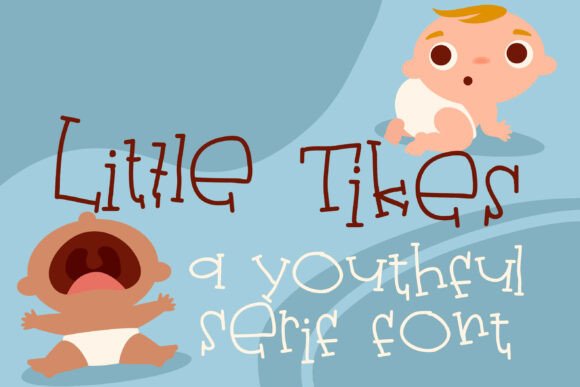 Little Tikes Family: A Playful Display Typeface for Brands