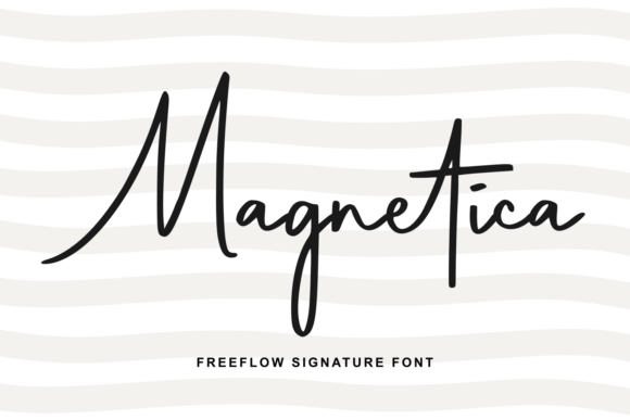 Magnetica: A Modern Script Font for Web Design