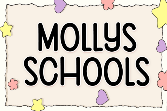 Mollys Schools: A Timeless Handwritten Font for Your Brand
