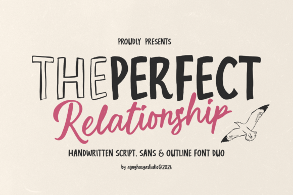 Perfect Relationship: A Handwritten Font for Editorial Warmth