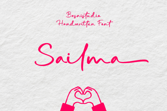Sailma: A Handwritten Typeface for Editorial Grace