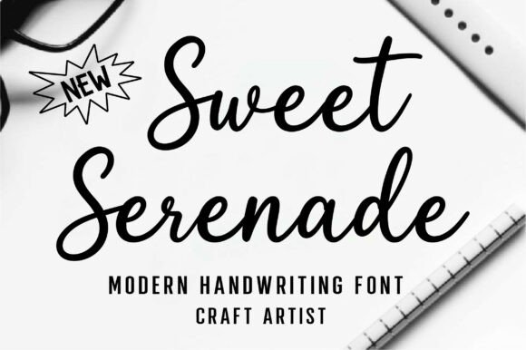 Sweet Serenade Font for Small Business Branding
