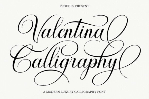 Valentina Calligraphy: A Script Font for Makers