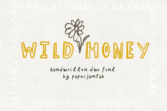 Wild Honey: A Quirky Script Font for Web Design
