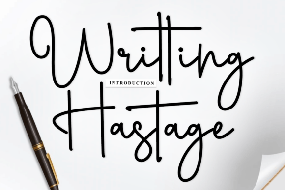 Writting Hastage: A Timeless Handwritten Font for Brands